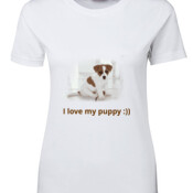 I love my puppy