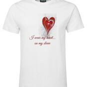 I wear my heart on my sleeve